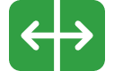 Dual arrows icon